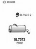 PEUGE 1730A2 End Silencer